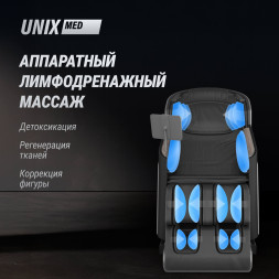 Массажное кресло UNIX Med Afelia Black