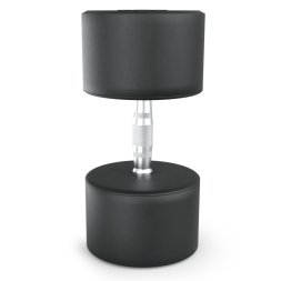 Гантель UNIX Fit PRO круглая обрезиненная 50 кг, 2 шт.