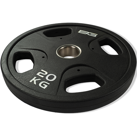 BRONZE GYM BG-PA-PL-P200 Диск олимпийский обрезиненный черный 20 кг