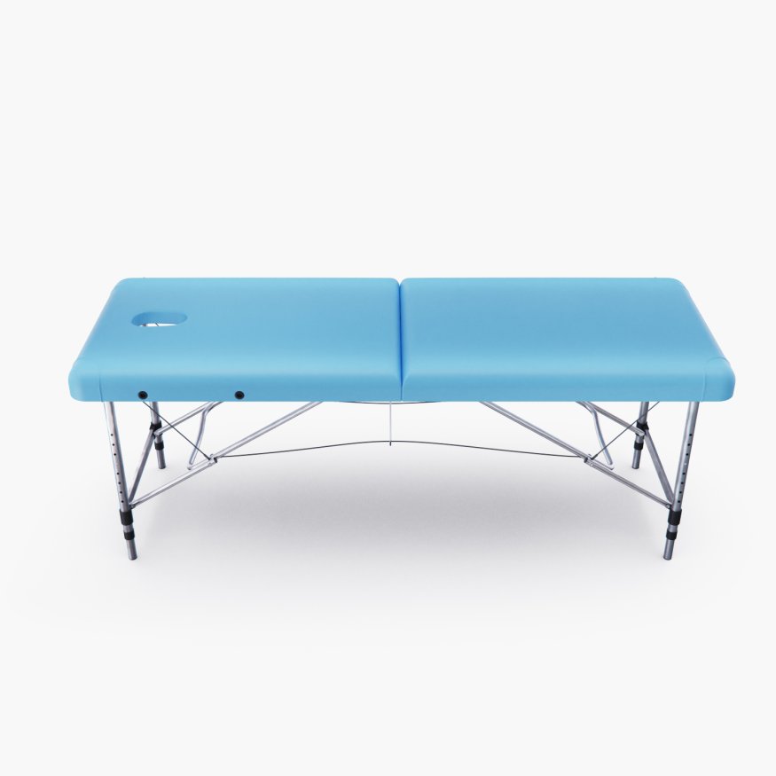 Массажный стол DFC NIRVANA Elegant, 186 x 70 см, голубой