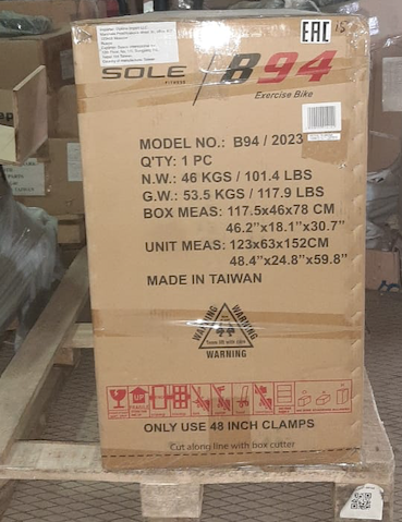 Вертикальный велотренажер Sole B94 (2023)