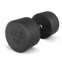 Гантель UNIX Fit PRO круглая обрезиненная 47,5 кг, 2 шт.