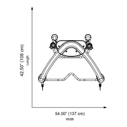 Силовой комплекс для дома HOIST Mi6 матовый черный