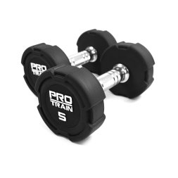 Гантельный ряд полиуретановый Protrain DPU 2,5-25 кг