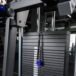 U3009C (E3009) Турник, брусья с противовесом. Стек 88 кг