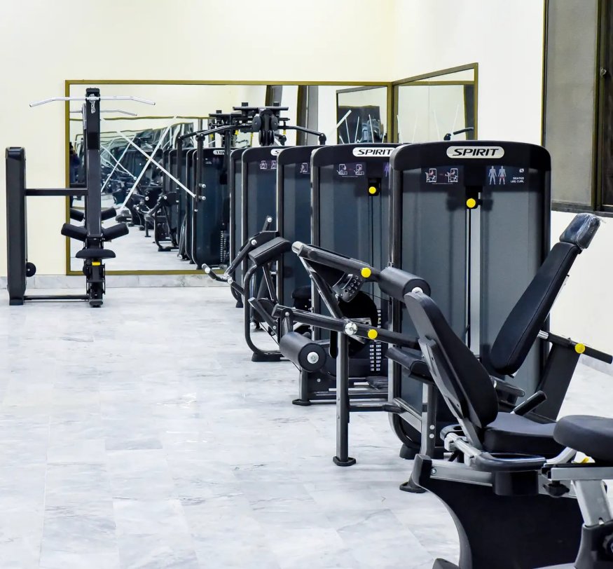 Тяга сверху, с фиксацией SPIRIT SP-3522 со стеком 109 кг