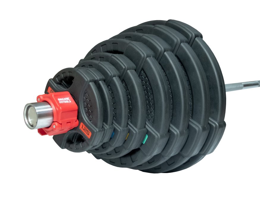 Штанга олимпийская 180 кг (диски с двумя хватами)