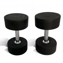 Гантель UNIX Fit PRO круглая обрезиненная 17,5 кг / шт.