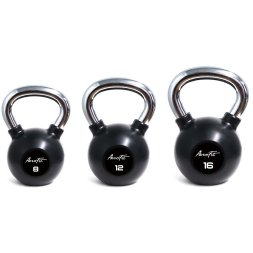 Aerofit AFBK Гири обрезиненные с хромированной рукояткой - 36 кг