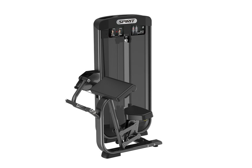 Бицепс машина в положении сидя SPIRIT SP-3506 со стеком 90 кг