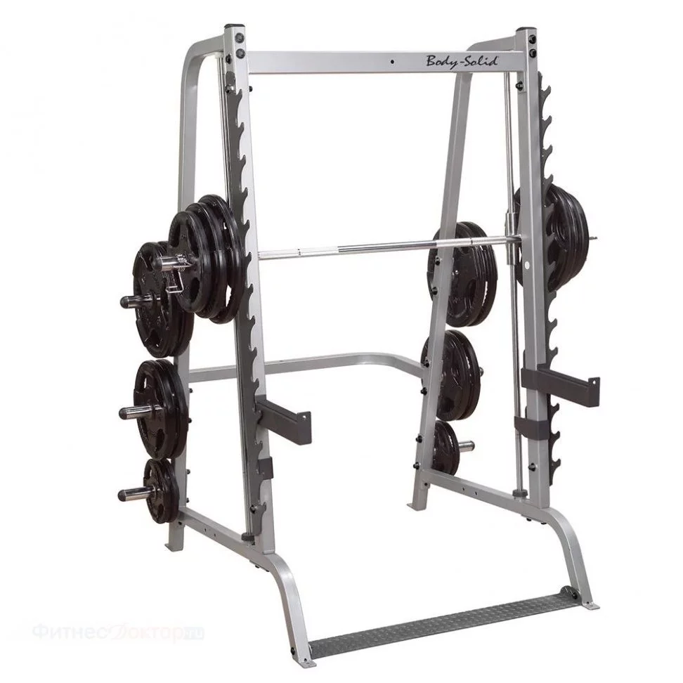 Силовая стойка для штанги Машина Смита Body-Solid GS348Q