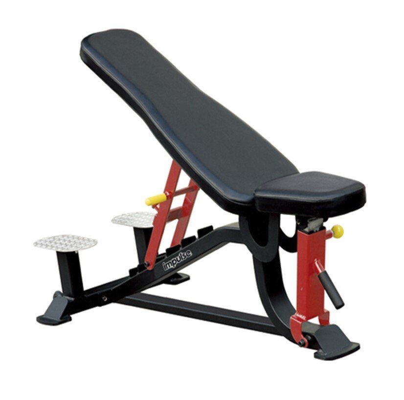 Impulse SL7012 Усиленная многопозиционная скамья с платформой для страхующего