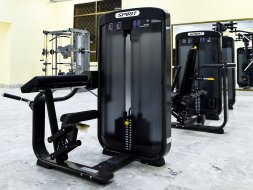 Бицепс машина в положении сидя SPIRIT SP-3506 со стеком 76 кг