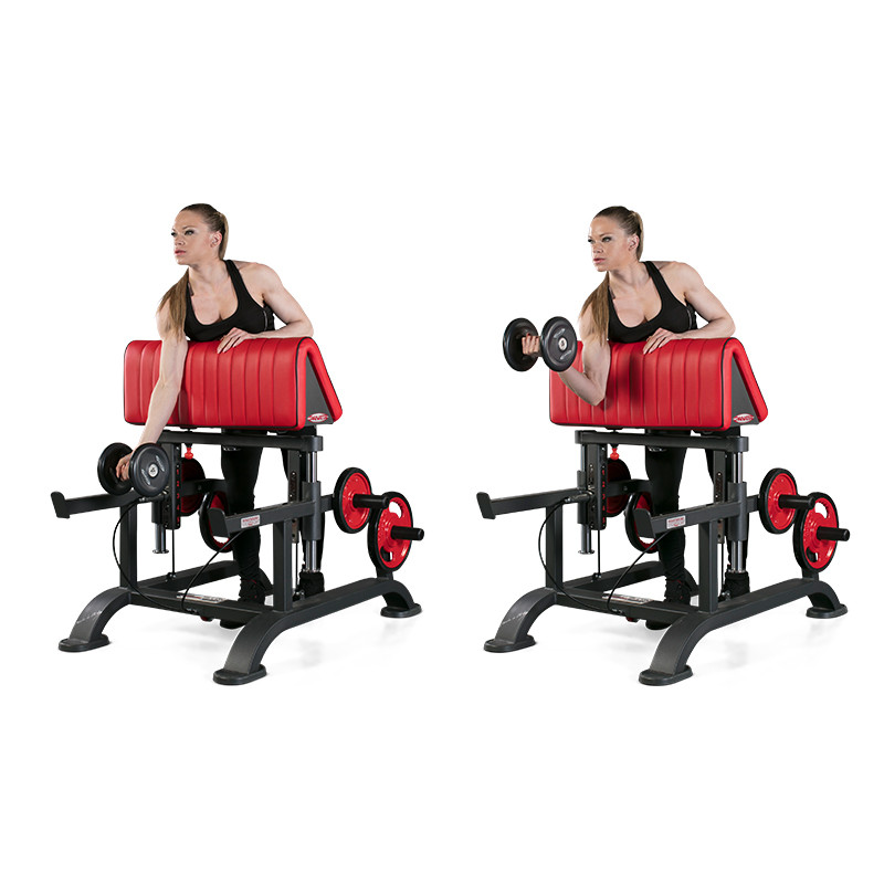 Регулируемая скамья для бицепса стоя Panatta HP 1HP213