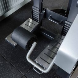 D955 Сгибание ног стоя, рычаги серые