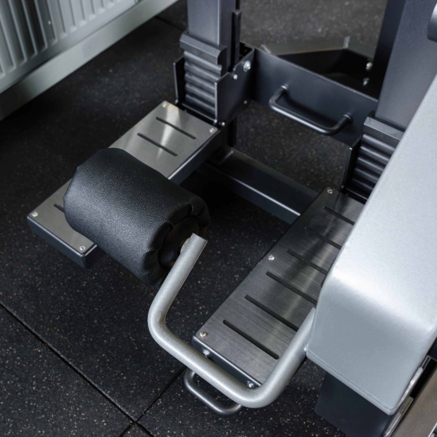 D955 Сгибание ног стоя, рычаги серые