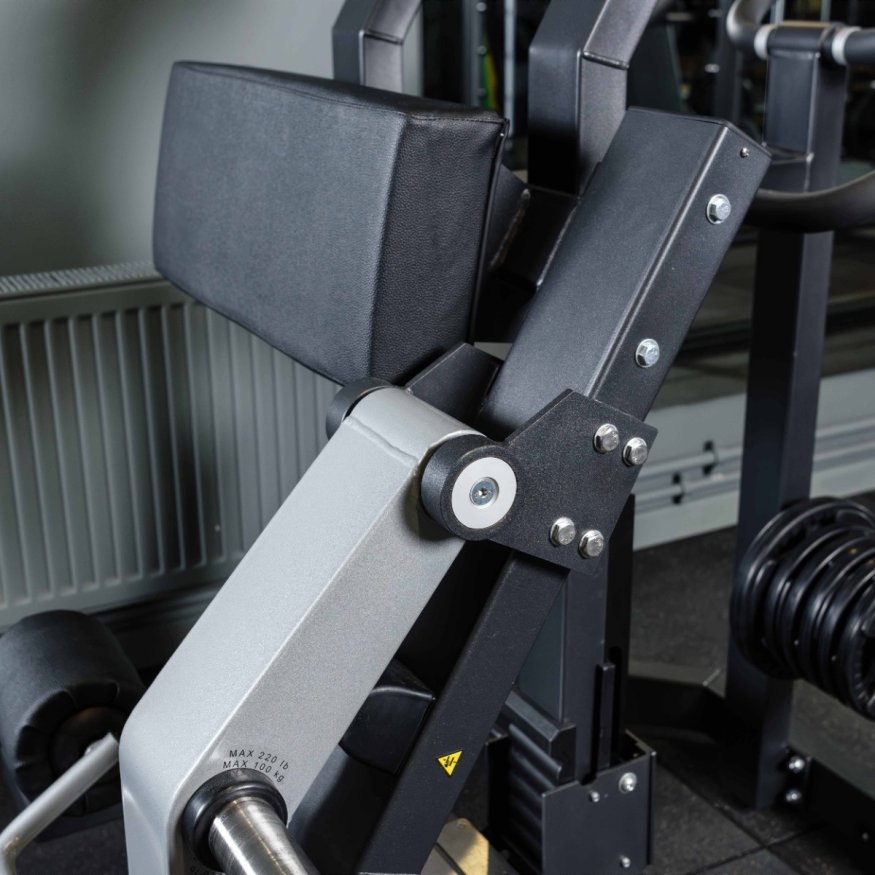 D955 Сгибание ног стоя, рычаги серые