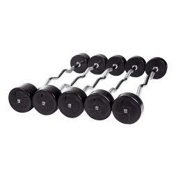 Набор изогнутых штанг POWER (шаг 5 кг, 5 шт) PROFI-FIT 35-55 кг