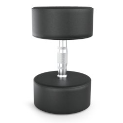 Гантель UNIX Fit PRO круглая обрезиненная 35 кг, 2 шт.