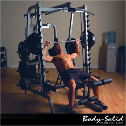 Силовой комплекс на базе 348 машины Смита Body-Solid GS348QP4