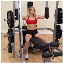 Силовой комплекс на базе 348 машины Смита Body-Solid GS348QP4