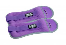 Комплект утяжелителей весом 2 кг (пара) сиреневые