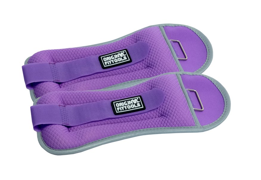 Комплект утяжелителей весом 2 кг (пара) сиреневые