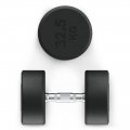 Гантель UNIX Fit PRO круглая обрезиненная 32,5 кг, 2 шт.