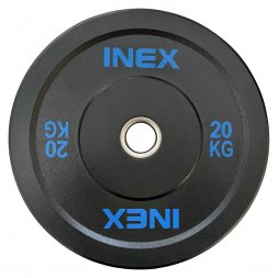 Бампированный диск INEX Hi-Temp 25 кг, черный/красный