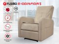 Кресло-реклайнер электрический FUJIMO E-COMFORT CHAIR F3005 FEW Ваниль