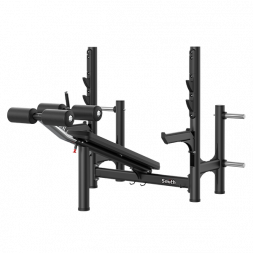 Олимпийская скамья с отрицательным наклоном для жима Smith RE6006