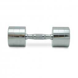 Гантель UNIX Fit PRO круглая хромированная 10 кг / шт.