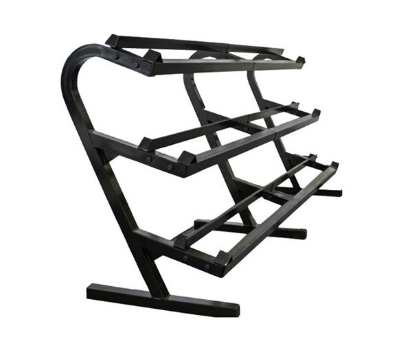 Подставка под гексагональные гантели PERFORM BETTER 3-Tier Economy Du 3 ряда, черный