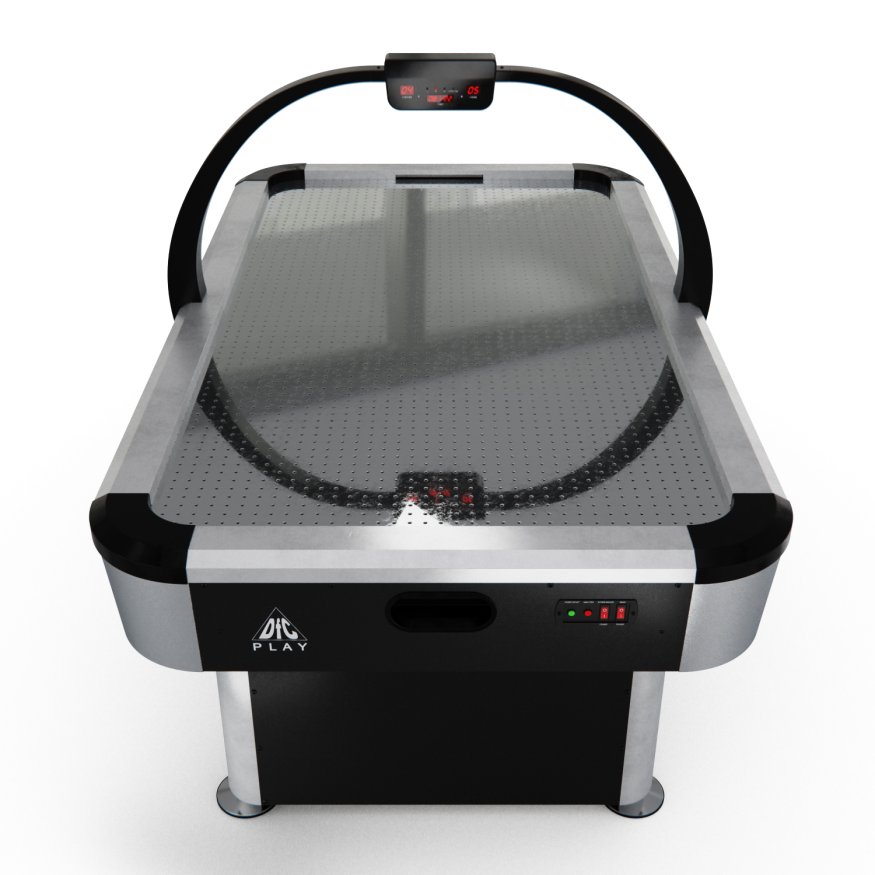 Игровой стол - аэрохоккей DFC Agate, нержавеющая сталь