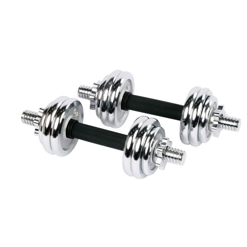 Набор гантелей 15 кг в кейсе