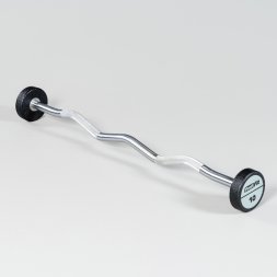 Набор изогнутых полиуретановых штанг LEVEL (шаг 5 кг, 5 шт) PROFI-FIT 10-30 кг