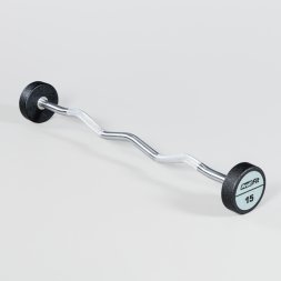 Набор изогнутых полиуретановых штанг LEVEL (шаг 5 кг, 5 шт) PROFI-FIT 10-30 кг