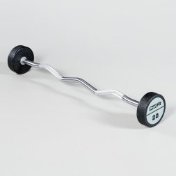 Набор изогнутых полиуретановых штанг LEVEL (шаг 5 кг, 5 шт) PROFI-FIT 10-30 кг