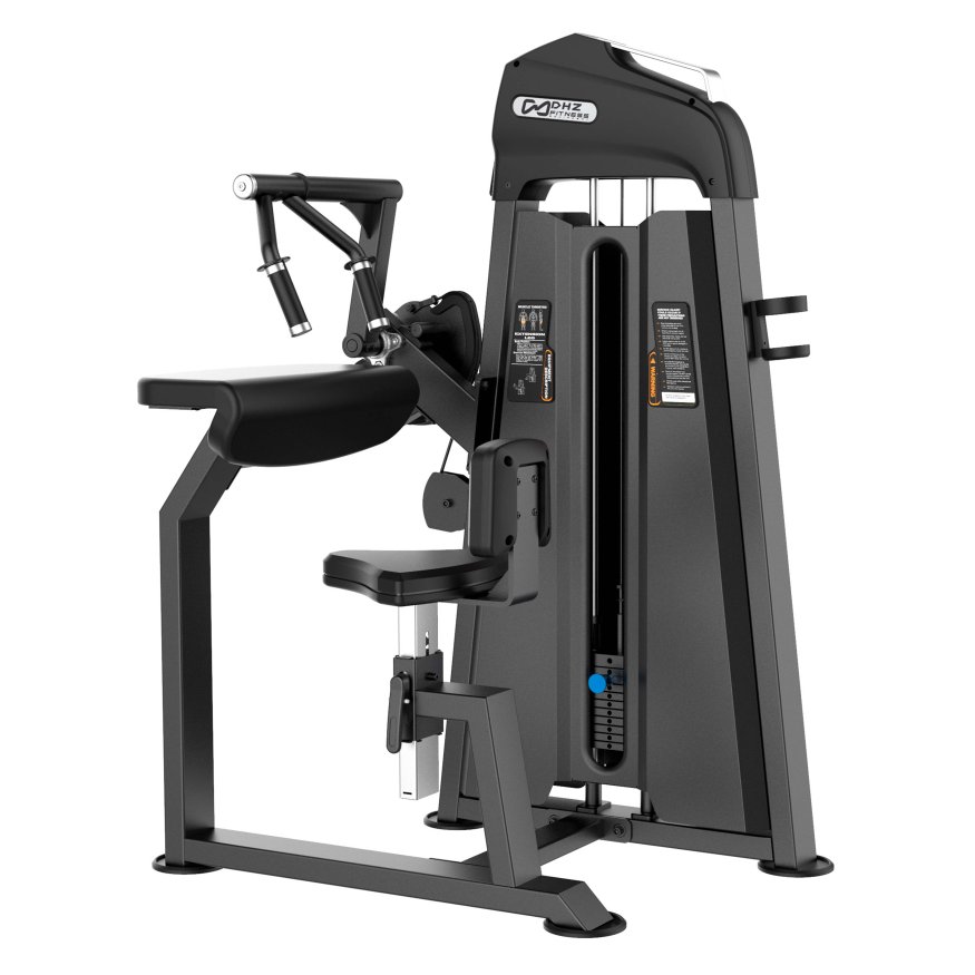 U3027C (E3027) Трицепс-машина сидя. Прямая парта. Стек 105 кг