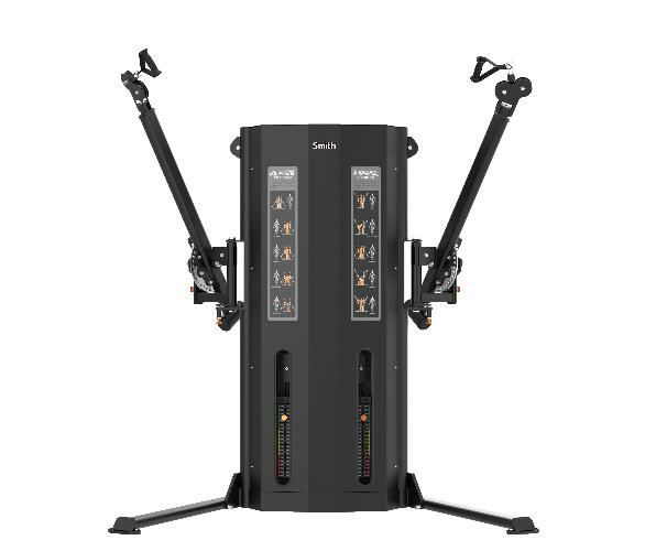 Двойная регулируемая тяга Smith Fitness Excellence RE8046