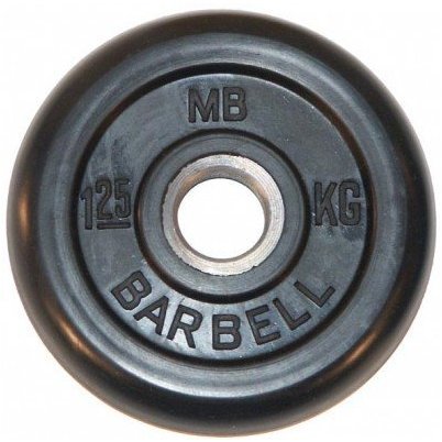 Блин &amp;quot;Стандарт&amp;quot; обрезиненный черный MB 1.25 кг ф50 мм