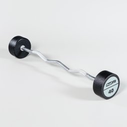 Набор изогнутых полиуретановых штанг LEVEL (шаг 5 кг, 5 шт) PROFI-FIT 35-55 кг