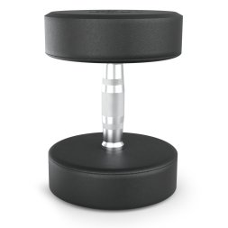 Гантель UNIX Fit PRO круглая обрезиненная 20 кг, 2 шт.