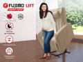 Кресло-реклайнер электрический с подъемом FUJIMO LIFT Compact F3005 FLWK Ваниль
