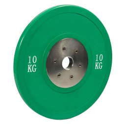 Диск профессиональный обрезиненный цветной D51 мм PROFI-FIT 10 кг