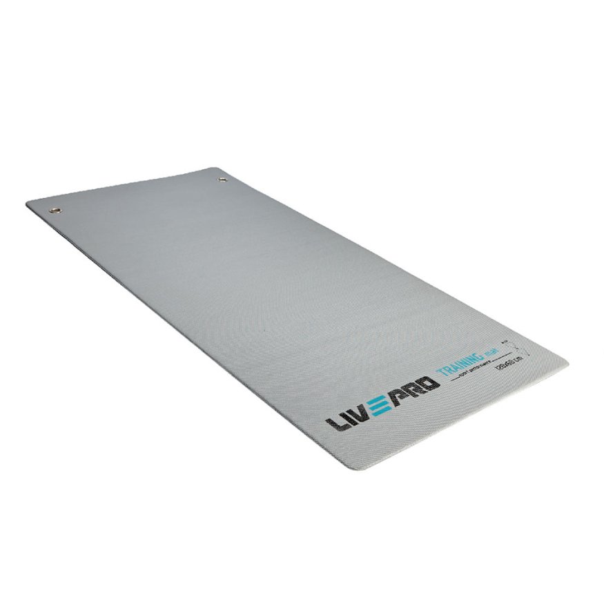 Гимнастический коврик LIVEPRO Hanging Core Mat 120 х 60 х 0,7 см, серый