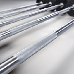 Набор прямых полиуретановых штанг LEVEL (шаг 5 кг, 5 шт) PROFI-FIT 35-55 кг