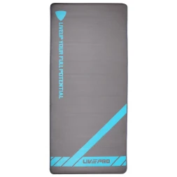 Гимнастический коврик LIVEPRO NBR Sports Mat 185 х 80 х 1 см, серый/синий