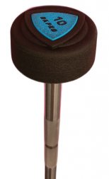 Набор фиксированныйх полиуретановых штанг от 10 до 50 кг шаг 5 кг (9 штанг) OKPRO