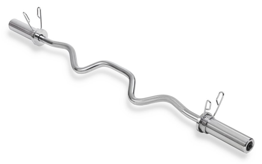 Гриф 50 мм. EZ-образный 1,2 м. до 120 кг. VictoryFit VF-S5012E120